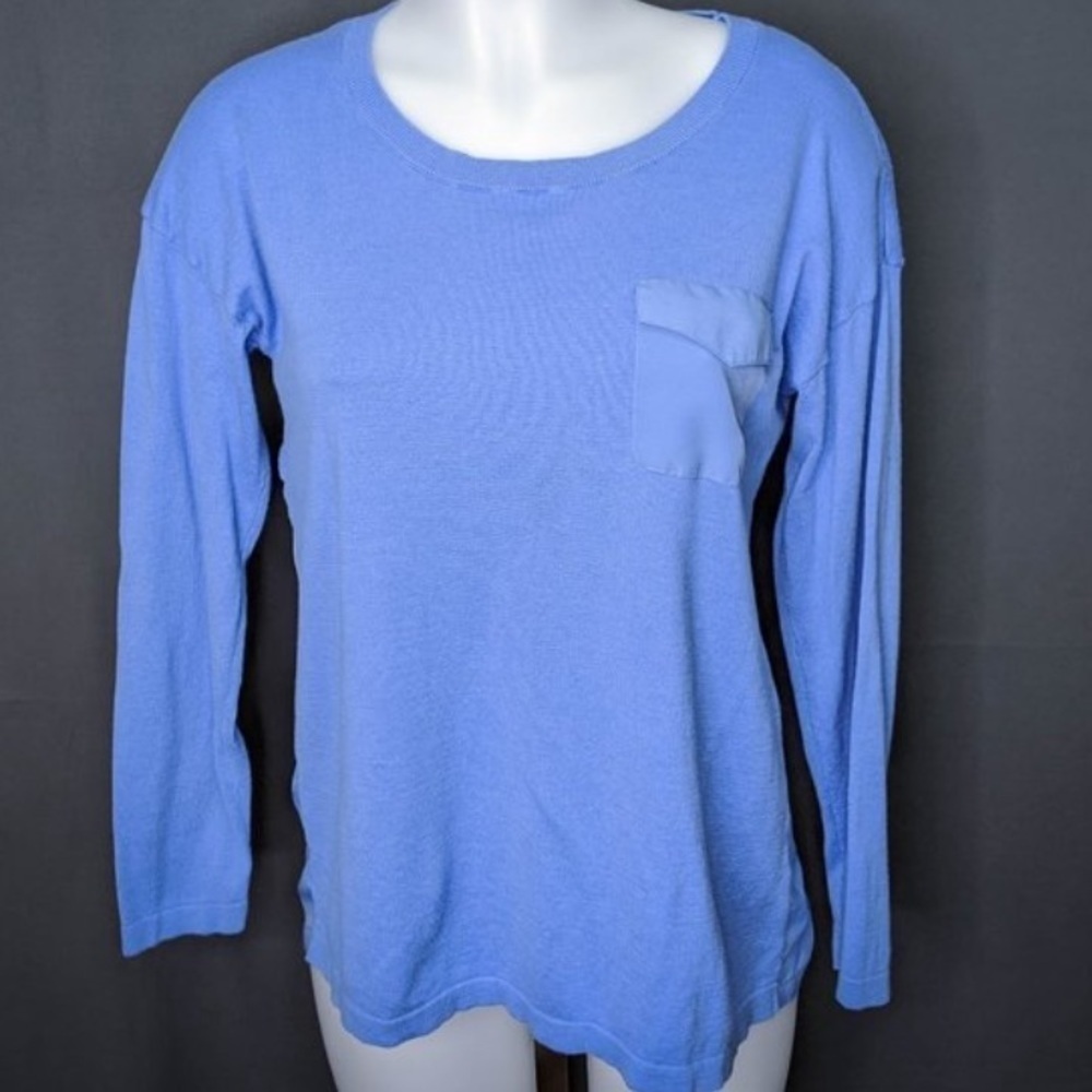 August Moon Light Blue Light Sweater